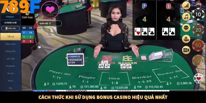 Cách thức khi sử dụng bonus Casino hiệu quả nhất Cách thức khi sử dụng bonus Casino hiệu quả nhất